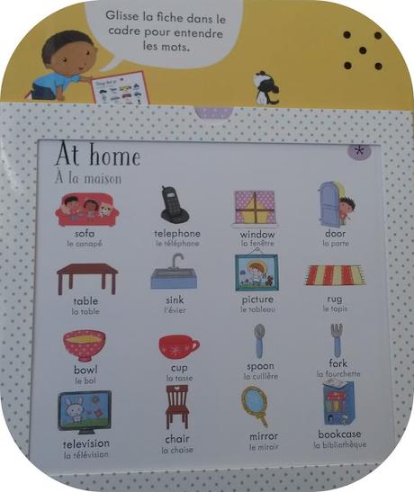 Ecoute et apprends: premiers mots d'anglais - Editions USBORNE