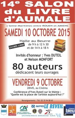 Salon du Livre d'Aumale avec Éric Lange