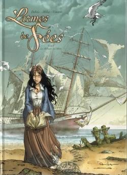 Couverture Larmes de Fées, tome 1 : La Mélopée des Abers