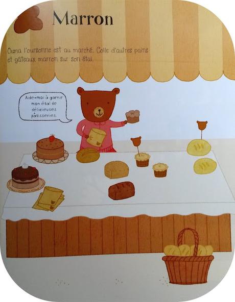 Autocollants, j'apprends en m'amusant: les couleurs - Editions USBORNE