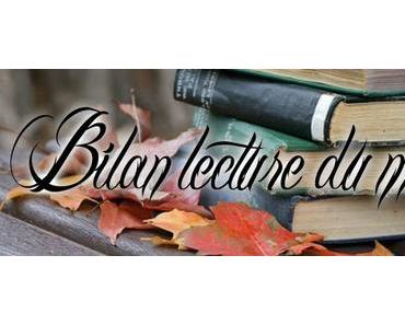 Bilan lecture du mois de septembre