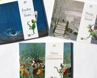 Les trois nouveaux Mini Léon avec toujours de l’humour, de l’Art et de l’anglais, le tout façon strip de BD [Concours]