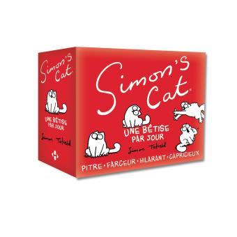 Ephéméride Simon's Cat: une bêtise par jour  - Editions HUGO IMAGE