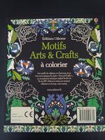 [Cahier de coloriage]Motifs Arts & Crafts à colorier - Editions Usborne