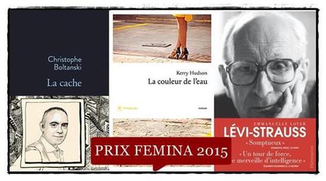 Les Lauréats du Prix Fémina 2015
