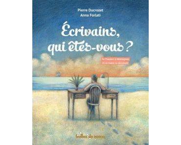 Écrivains, qui êtes-vous ? – Pierre Ducrozet & Anna Forlati