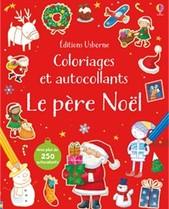 Coloriages et autocollants Le père Noël