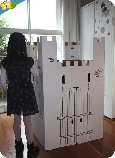 Château fort en carton personnalisable Wiplii