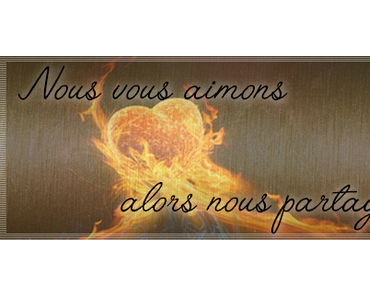 Nous vous aimons, alors nous partageons > Novembre#4