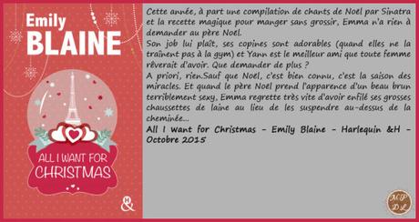 All I want for Christmas – Emily Blaine
