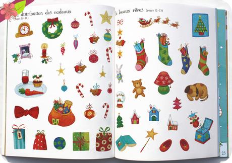 Coloriages et autocollants : Le père Noël - Usborne