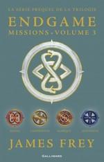 Endgame Missions volume 3 de James Frey : Jago, An Liu, Hilal, Sarah