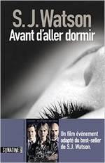 Avant d'aller dormir de S.J. Watson (livre) vs Avant d'aller dormir de Rowan Joffé (film)