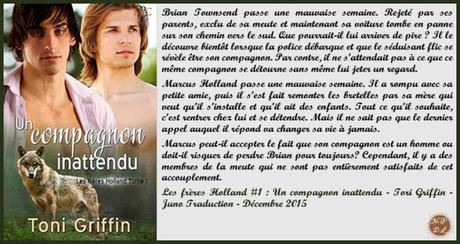 Les Frères Holland #1 : Un compagnon inattendu – Toni Griffin