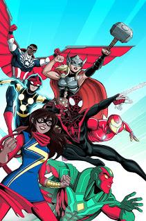 ALL-NEW ALL-DIFFERENT AVENGERS #1 : LA REVIEW ALL-NEW ALL-DIFFERENT (C'est logique...)