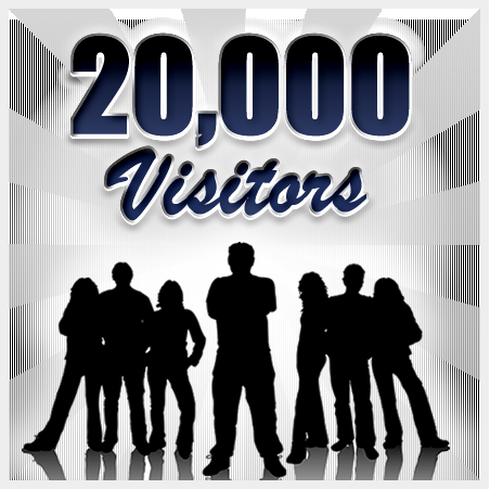 Nous avons franchi le cap des 20.000 visites