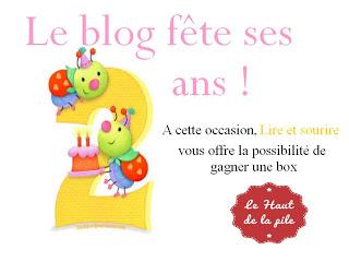 Le blog fête ses 2 ans !! Le blog fête ses 2 ans !!