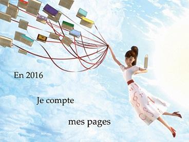 [Challenge] En 2016, je compte mes pages