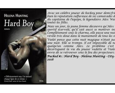 Pucked #1 : Hard Boy – Helena Hunting ♥♥♥♥♥