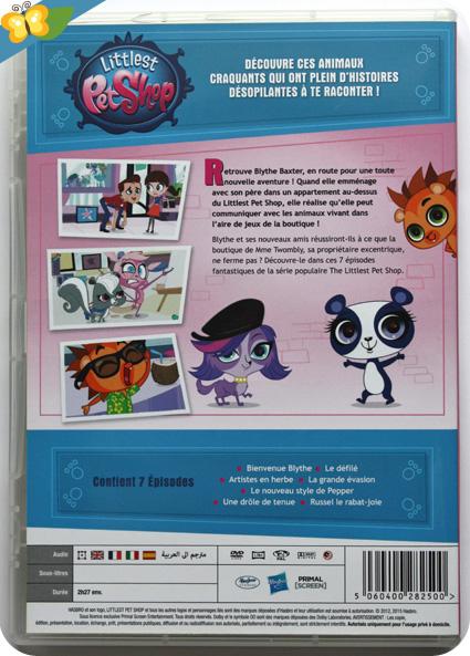 DVD Littlest Pet Shop - Petits animaux, grandes aventures