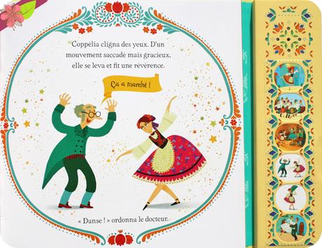 L’histoire de Coppélia de Rosie Dickins et Violeta Dabija - Usborne