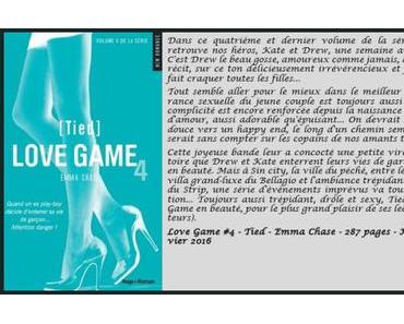 Love game #4 : Tied – Emma Chase ♥♥♥♥♥♥