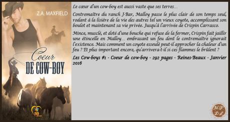 Les cow-boys #1 : Coeur de cowboy – Z.A. Maxfield Les cow-boys #1 : Coeur de cowboy – Z.A. Maxfield