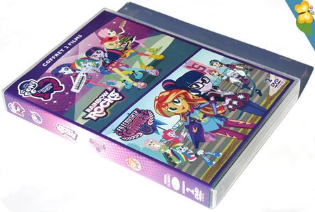 Equestria girls : Coffret édition limitée 2 DVD - Rainbow Rocks et Friendship Games