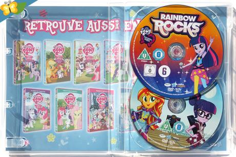 Equestria girls : Coffret édition limitée 2 DVD - Rainbow Rocks et Friendship Games