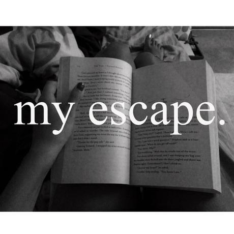 Image de book, escape, and reading