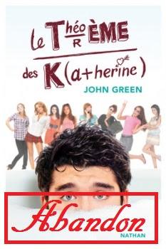 Le Théorème des Katherine de John Green