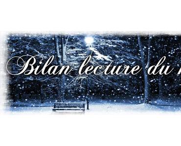 Bilan lecture du mois de Janvier