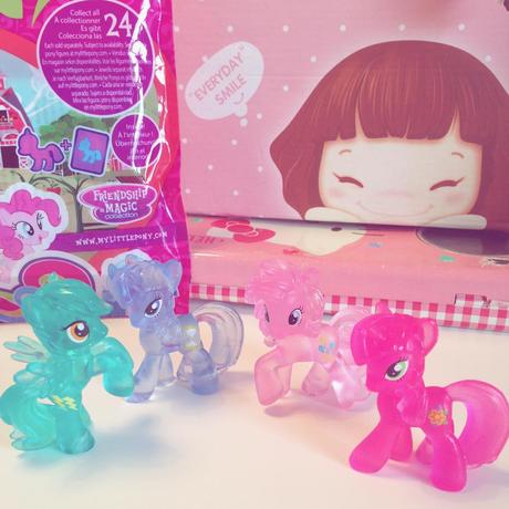 Figurines Sassaflash, Minuette, Pinkie Pie et Beachberry