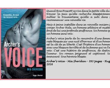 Archer’s voice – Mia Sheridan ♥♥♥♥♥