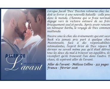 Aller de l’avant – Melissa Collins ♥♥♥♥♥
