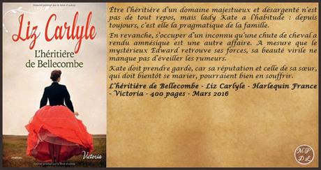 L’héritière de Bellecombe – Liz Carlyle