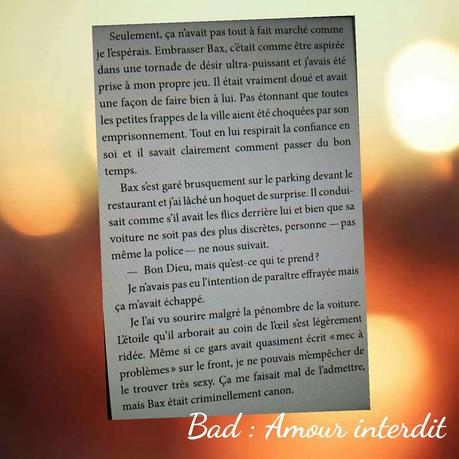 Bad - Tome 1 : Amour interdit alt=