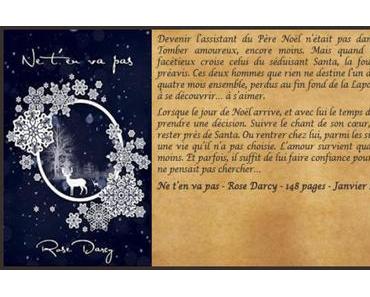 Ne t’en va pas – Rose Darcy ♥♥♥♥♥