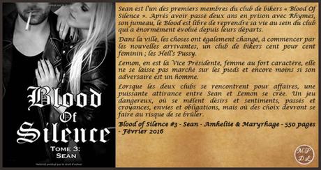 Blood of Silence #3 : Sean – Amheliie & Maryrhage