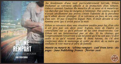 Mentir ou mourir #1 – Ultime rempart – Laël Even Soris