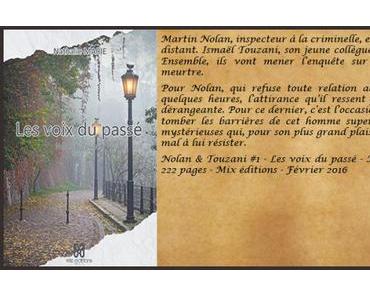 Nolan &Touzani; #1 – Les voix du passé – Nathalie Marie