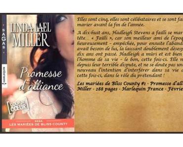 Les mariées de Bliss County #1 : Promesse d’alliance – Linda Lael Miller