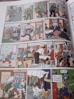 Les aventures de Tintin: L'île Noire.Hergé.Editions Caste...