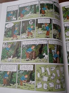 Les aventures de Tintin: L'île Noire.Hergé.Editions Caste...