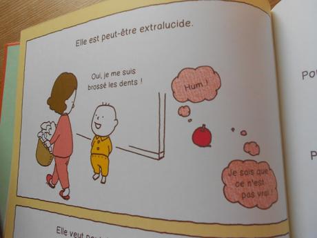 C'est peut-être une pomme (ou un escargot déguisé, qui sait ?)