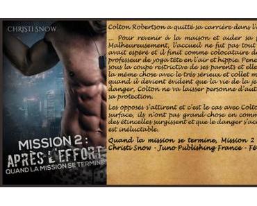 Quand la mission se termine #1 Mission 2 : Après l’effort – Christi Snow