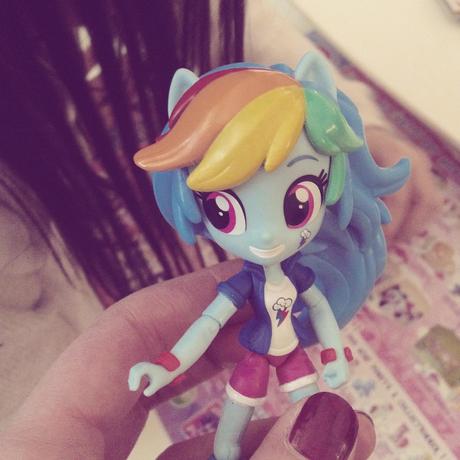 Figurine Equestria girls minis - Rainbow Dash