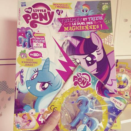 Magazine My Little Pony nouvelle formule avec Trixie