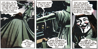 V POUR VENDETTA : L'ANGLETERRE TOTALITAIRE SELON ALAN MOORE ET DAVID LLOYD