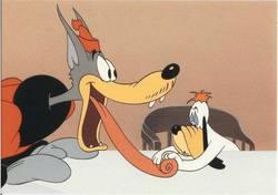 Le Loup Peint de Jacques Saussey